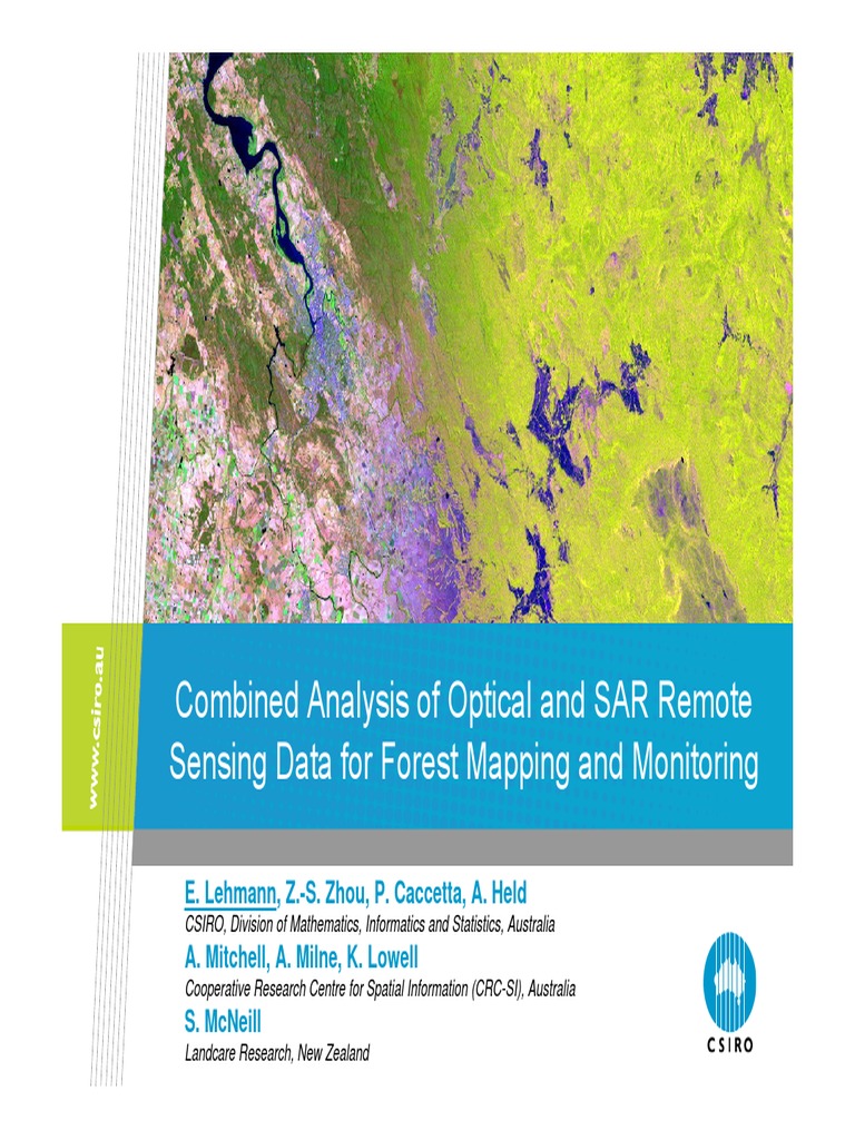 Forest Mapping with SAR and Optical Data | PDF | Remote Sensing ...