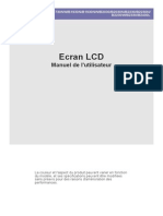 Ecran LCD: Manuel de L'utilisateur