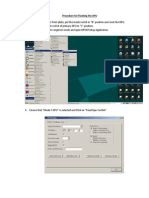 Procedure For Flashing The DPU