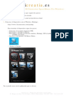 Instrucciones para Instalar El 3D Connexion SpaceMouse Wireless en Icreatia - Es