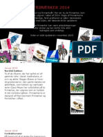 DK Frimærkeprogram 2014 - 1 - New