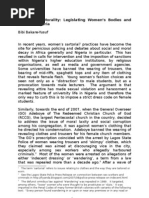 Download Nudity and Morality in Nigeria by Bibi Bakare-Yusuf by SA Books SN18441364 doc pdf