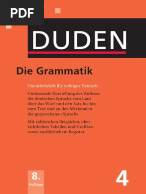 Duden Grammatik