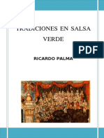 Ricardo Palma - Tradiciones en Salsa Verde