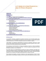 3 + Salud Mental Equipos de Primera Respuesta Valero