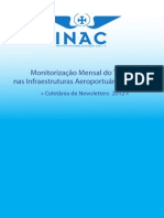 Monitorização Mensal do Tráfego nas Infraestruturas Aeroportuárias Nacionais - Coletânea de Newsletters 2012