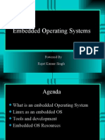 Embedded Operating Systems: Rajat Kumar Singh Powered by