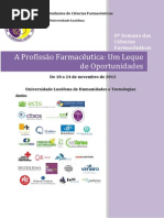 Plano 8ª Semana das Ciências Farmacêuticas