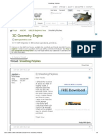 3D Geometry Engine: Smoothing Polylines
