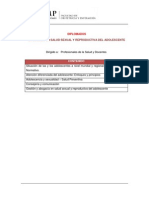 Diplomado en Salud Sexual y Reproductiva Del Adolescente