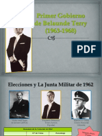 Primer Gobierno de Belaunde Terry (1963-1968)