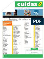 Tablas Valores Referencia Analitica