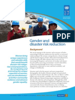 Policy Brief For Asia-Pacific: Gender and Disaster Risk Reduction