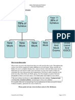 Qatar International School Science Department IGCSE Physics Notes