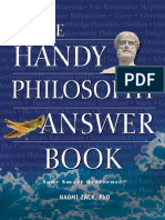 The Handy Philosophy Answer Book 