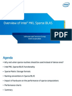 Intel MKL Sparse Blas Overview