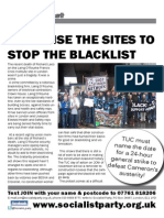 Organise The Sites To Stop The Blacklist!