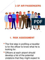 Profiling of Air Passengers