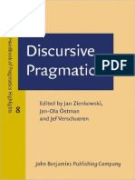 Discursive Pragmatics Handbook of Pragmatics - Highlights - 2011