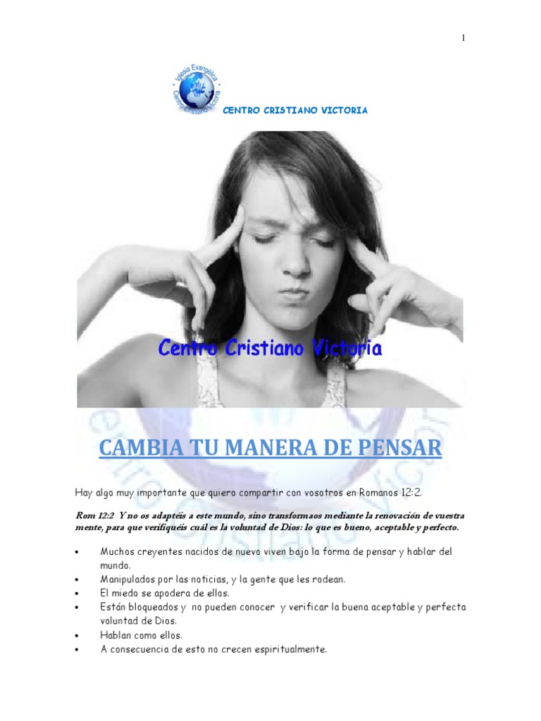 Renueva tu mente con la Palabra de Dios | PDF | Religión y espiritualidad
