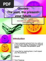 Download quotes on relationship for singles- the Past Present the Future by olufemi fasanya SN18449531 doc pdf