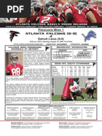 Download Atlanta Falcons vs Detroit Lions Preseason Game 1 by Atlanta Falcons Football Club SN18450331 doc pdf