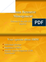 Human Resource Management