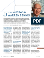 5 Preguntas A Warren Bennis PDF