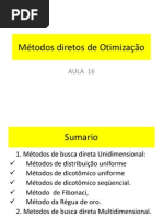Aula 17 Métodos diretos HJ de Otimização EP
