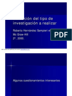 Definicion Del Tipo de Investigacion a Realizar