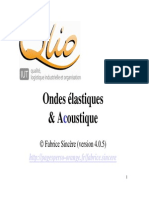 Cours Acoustique Ondes Elastiques