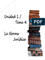 Introducción al Derecho - UNIDAD 1 (temas 4 y 5)