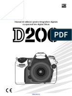 Nikon D200 Manual RO