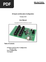 Ruscool 64 Inputs and Encoders (Config Manual - Version 4.0.0)