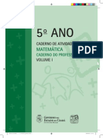 Caderno de Atividades 5 Ano Prof Volume I