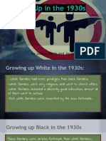 Growing Up in The 1930s: by Joshua Harris and Jacob Vital :D