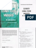 H. Matuszewska, W. Matuszewski - Elementy Logiki I Teorii Mnogości Dla Informatyków PDF
