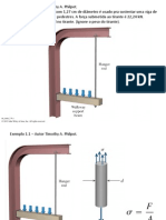exercícios traçao compressão e cisalhamento