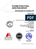 Sample Structural Report