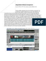 Download Recording Studio Software Comparison by loopinversion SN18457864 doc pdf