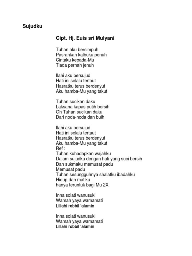 Lirik Lagu Al Quran Kalam Tuhan Arsia Lirik