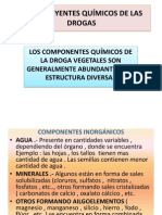 Constituyentes Químicos de Las Drogas