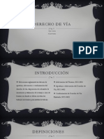 Derecho de Vía asd