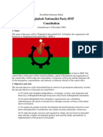 Constitution of BNP