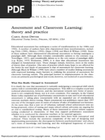 Assessment in Education Mar 1998 5, 1 Proquest Education Journals