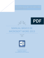 Manual Bsico Word 2013