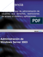 Administracion de La Plataforma Windows Server 2003