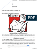 Censuras en Internet Como Eludirlas PDF