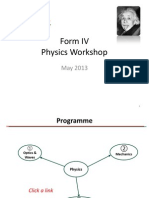 Form IV Physics Workshop
