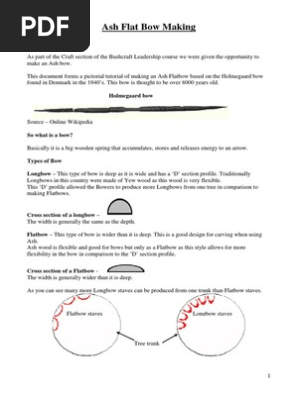 bow carving